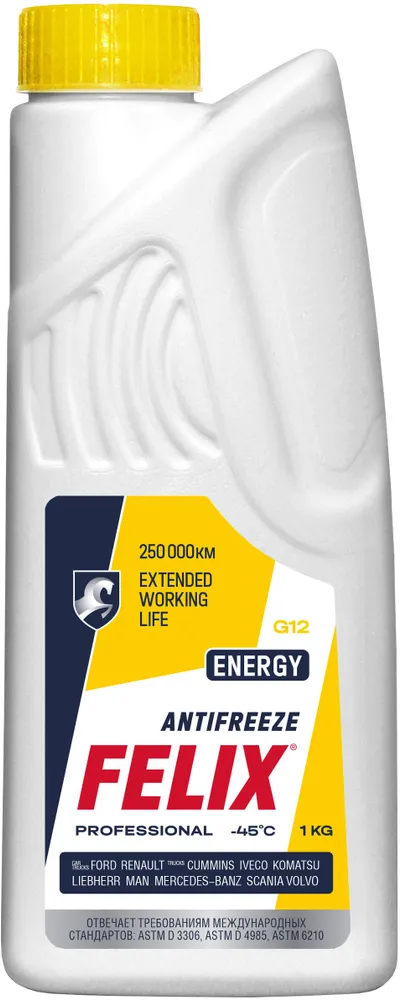 Антифриз Felix Energy жёлтый 1 кг