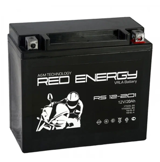 6МТС-20a/h 12V Red Energy 12201RS о.п. аккумулятор