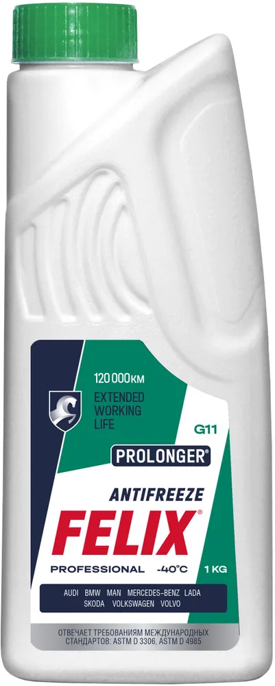 Антифриз Felix Prolonger зеленый 1 кг