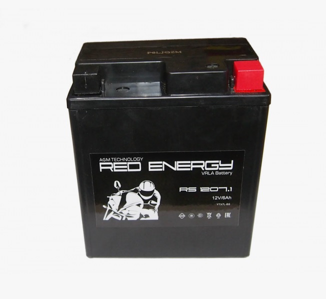 6МТС-6a/h 12V Red Energy 1207.1 RS о.п.аккумулятор