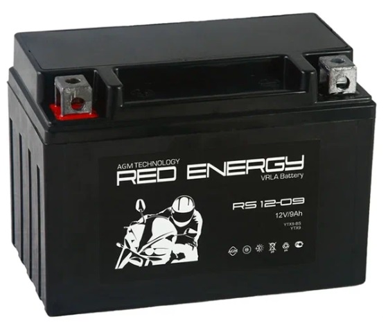 6МТС-9a/h 12V Red Energy 1209RS п.п.аккумулятор