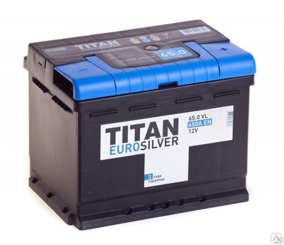 6СТ-65 Titan Euro Silver п/п аккумулятор 620 En д242ш175в190