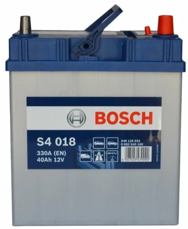 6СТ-40 Bosch о/п S40180 тонк. кл. аккумулятор 330 En д187ш127в227
