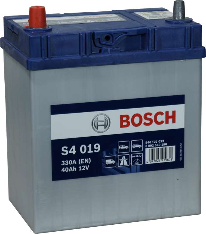 6СТ-40 Bosch п/п S40190 тонк.кл. аккумулятор 330 En д187ш127в227