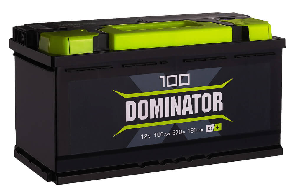 6СТ-100 Dominator п/п аккумулятор 870 En д353 ш175 в190     