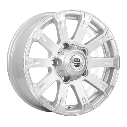 Диск 7*16 5*139,7 et35 d108,5 KиK Байкал (КС601) сильвер