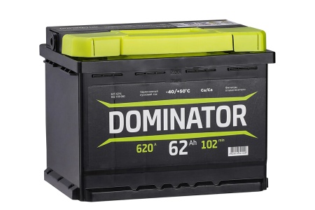 6СТ-62 Dominator п/п аккумулятор 620En д242ш175в190