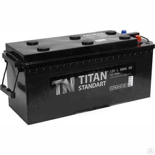 6СТ-135 Titan Standart п/п аккумулятор 880 En д513ш188в218