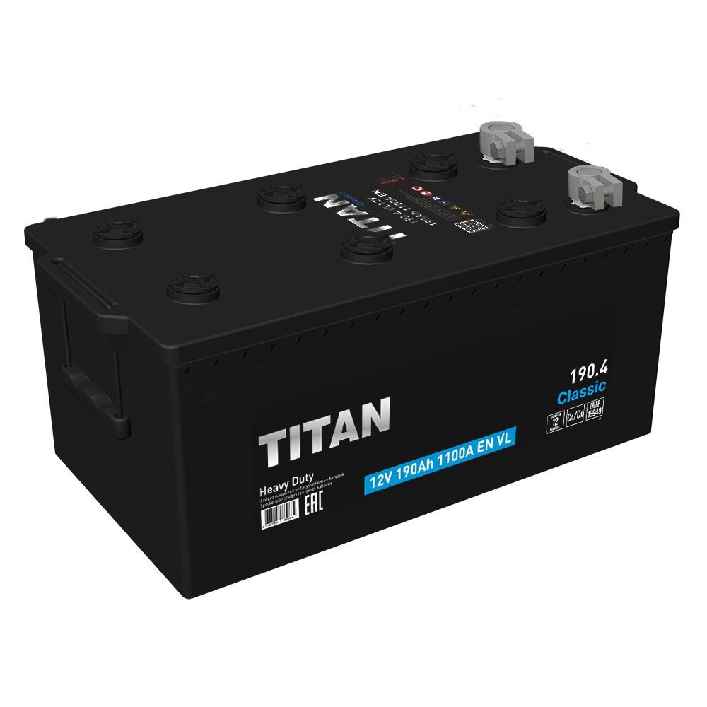 6СТ-190 Titan Classic о/п аккумулятор 1100 En д513ш225д218