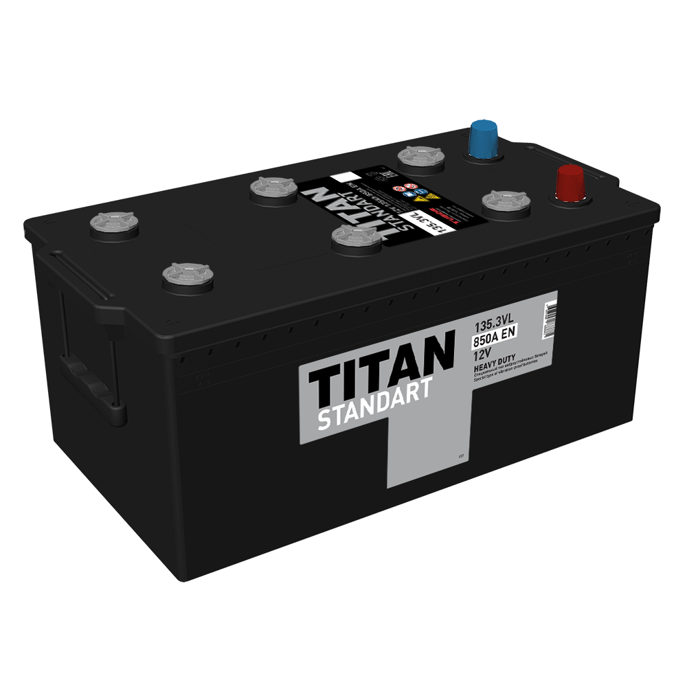 6СТ-135 Titan Standart о/п аккумулятор 850 En д513ш188в218