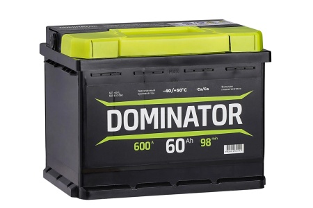 6СТ-60 Dominator п/п аккумулятор 600En д242ш175в190       