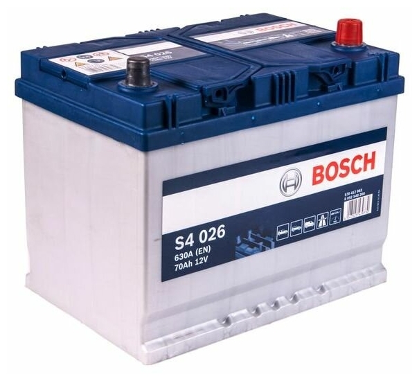 6СТ-70 Bosch Asia S40260 о/п аккумулятор630 En д261ш175в220