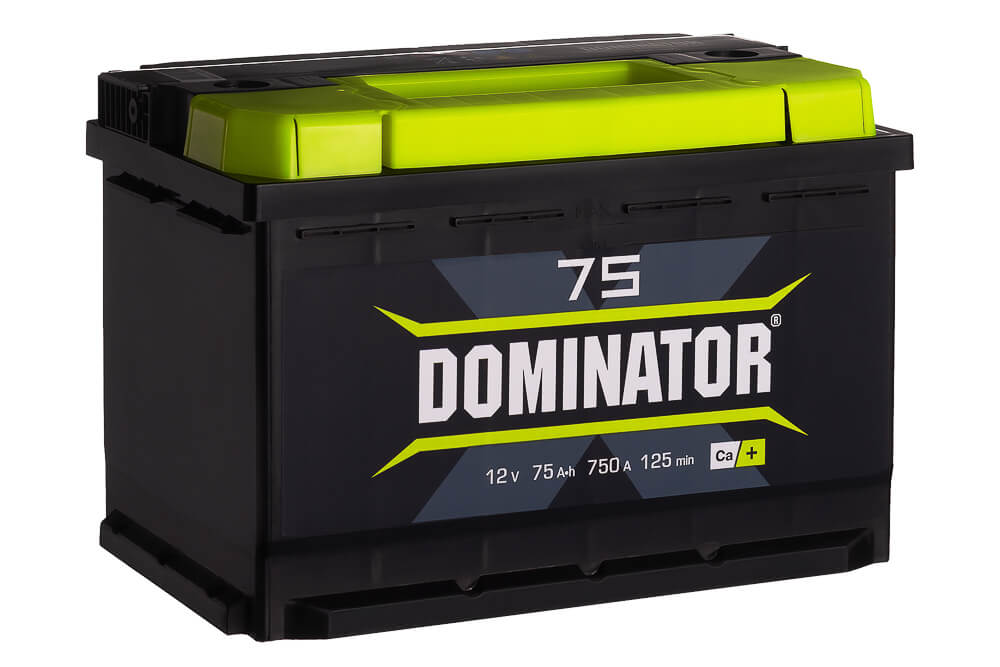 6СТ-75 Dominator п/п аккумулятор 750 En д276ш175в190
