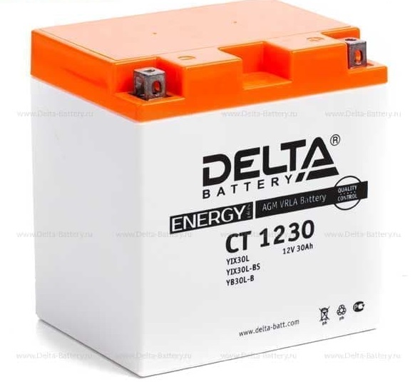 6МТС-12V 30А/ч Delta 1230 аккумулятор