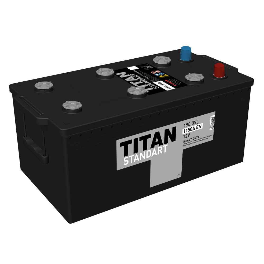 6СТ-190 Titan Standart п/п аккумулятор 1150 En д513ш225в218
