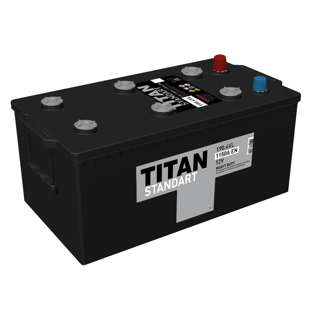 6СТ-190 Titan Standart о/п аккумулятор 1150 En д513ш225в218