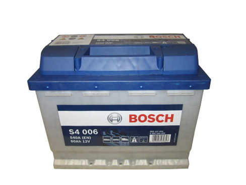 6СТ-60 Bosch S40060 п/п аккумулятор 540 En д242ш175в190
