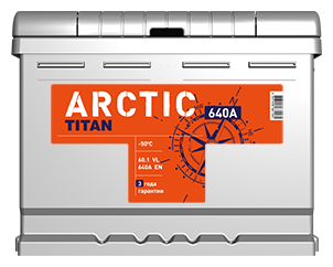 6СТ-60 Titan Arctic о/п аккумулятор 620 En д242ш175в190 