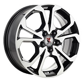 Диск 6,5*17 5*114,3 et50 d54,1 Replikey Coolray R242 BK/FP