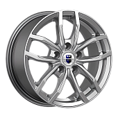 Диск 6,5*15 5*100 et38 d57,1 Кик Фрост (КС1048) дарк платинум