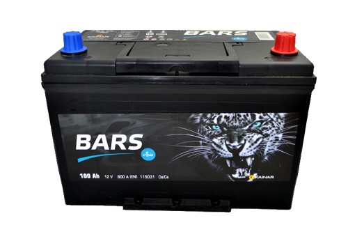 6СТ-100 BARS ASIA о/п аккумулятор 800En д304ш175в220