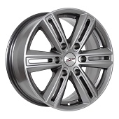 Диск 7,5*17 6*139,7 et25 d100,1 Xtrike X-124 HSB 