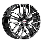 Диск 7*17 5*114,3 et40 d66,1 iFree Аскет КС1072 Блэк Джек