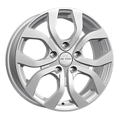 Диск 6,5*16 5*114,3 et50 d66,1 КиК Nissan Terrano Сильвер (KCr704)