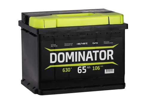 6СТ-65 Dominator п/п аккумулятор 630En д242ш175в190