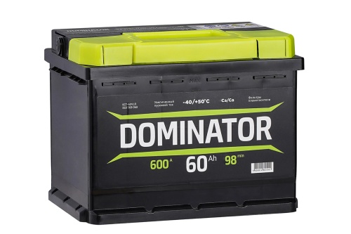 6СТ-60 Dominator о/п аккумулятор 600En д242ш175в190       