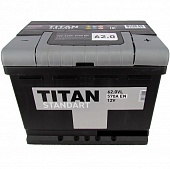 6СТ-62 Titan Standart о/п аккумулятор 550 En д242ш175в190